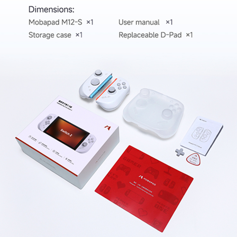 Mobapad M12 S White, GGamepa T - огляд і ціна Party Games Switch 2