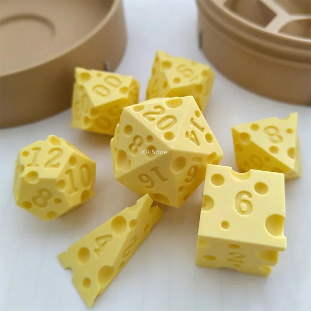 Irregular Cheese Dice Box Orna - огляд і ціна Party Games At Home