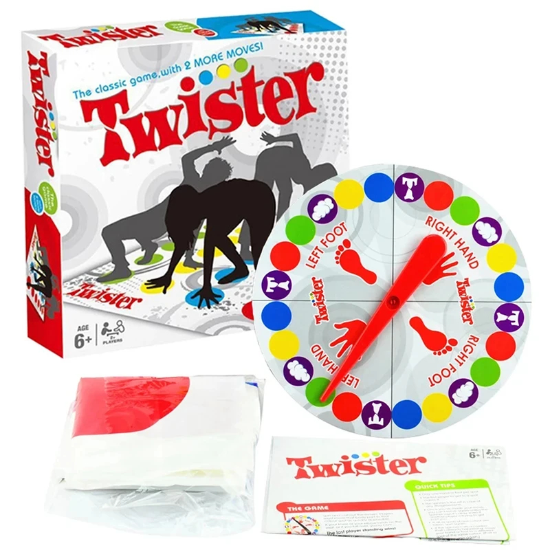 Family Party Game Twister Game - огляд і ціна Party Games Indoor For 6 12 Year Olds