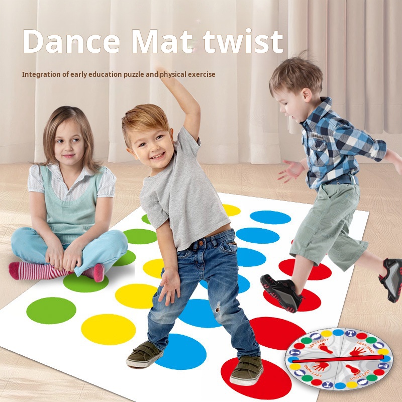 Family Party Game Twister Game - огляд і ціна Party Games Indoor For 6 12 Year Olds