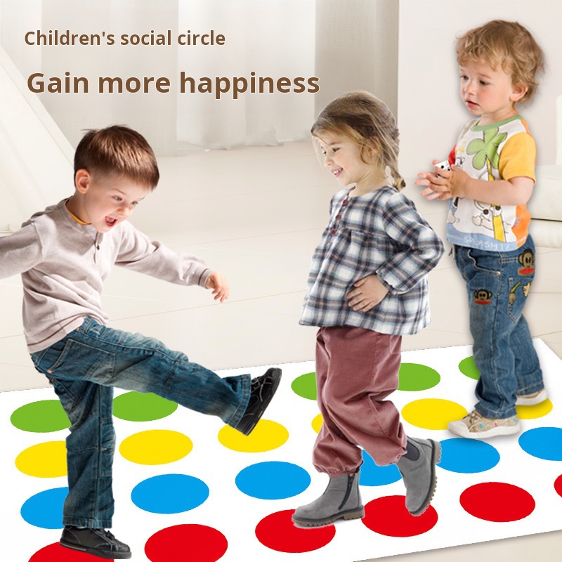Family Party Game Twister Game - огляд і ціна Party Games Indoor For 6 12 Year Olds