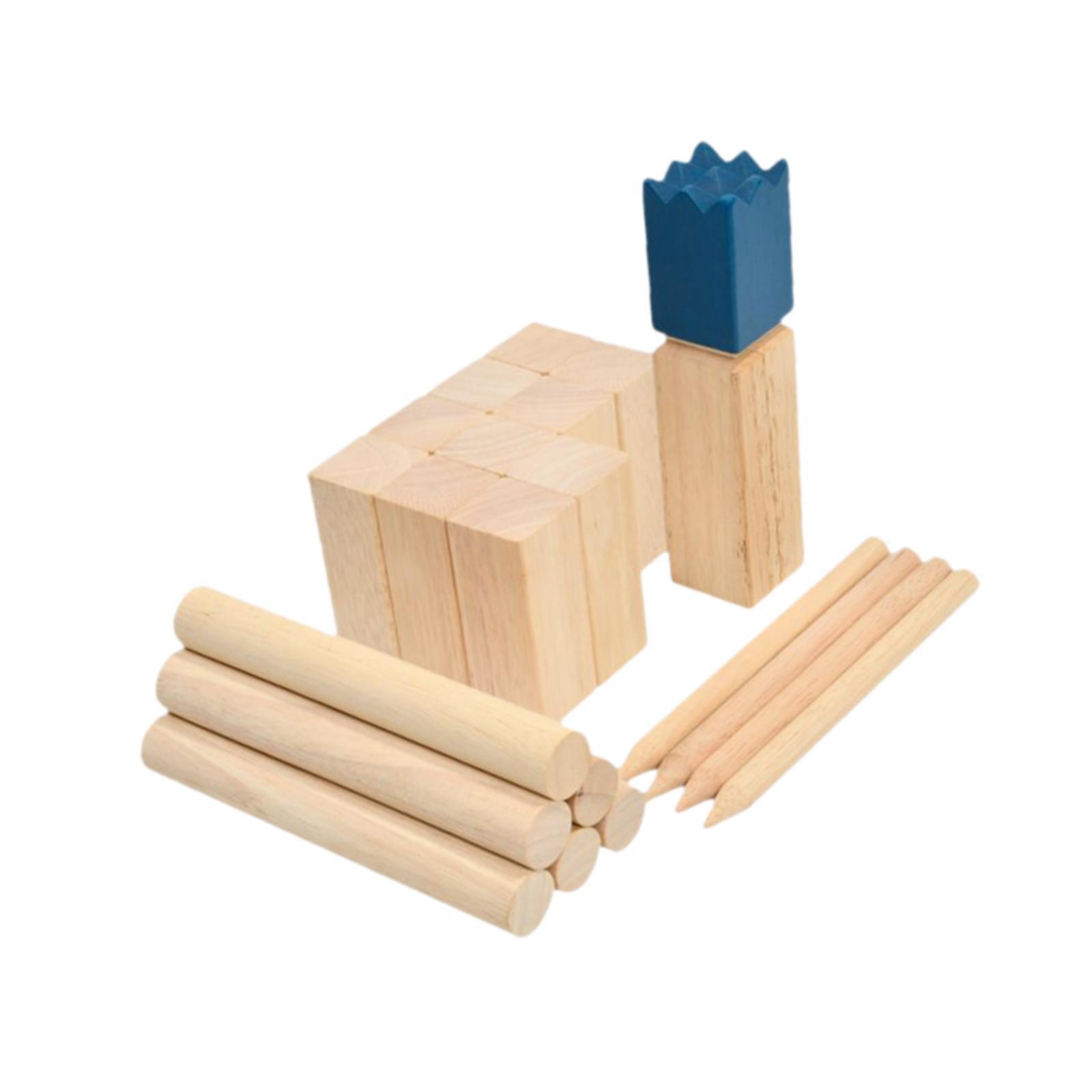 Yard Kubb Throwing Game Wooden - огляд і ціна Kubb Game Yard