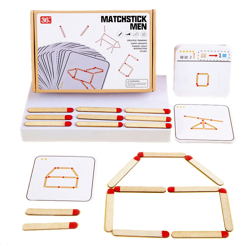 Montessori Matches Puzzles Gam - огляд і ціна Party Games At Home