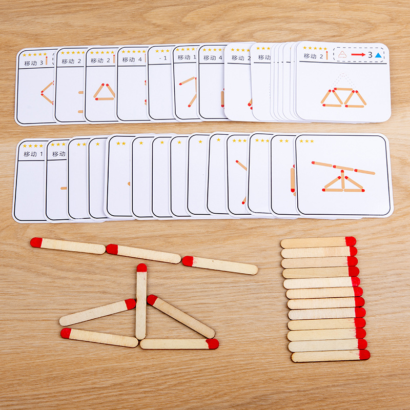 Montessori Matches Puzzles Gam - огляд і ціна Party Games At Home