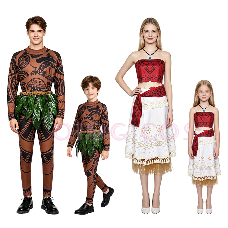 Moanaa Maui‌i Cosplay Costume  - огляд і ціна Party Games Carnival