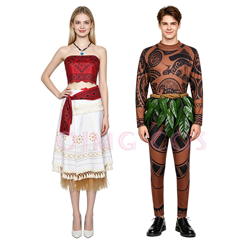 Moanaa Maui‌i Cosplay Costume  - огляд і ціна Party Games Carnival