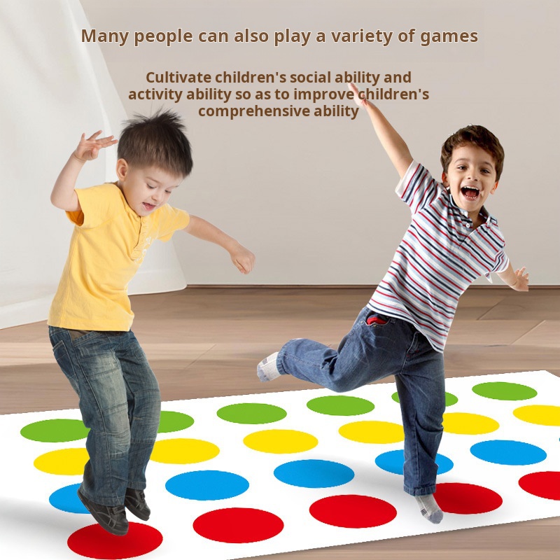 Family Party Game Twister Game - огляд і ціна Party Games Indoor For 6 12 Year Olds