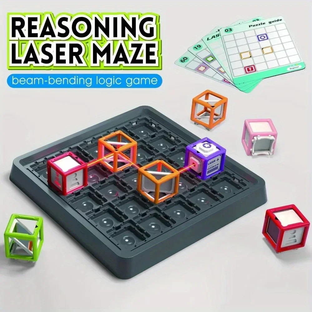 Laser Maze Stacking Educationa - огляд і ціна Party Games At Home