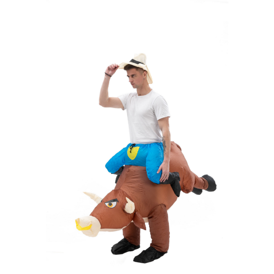 Fun Inflatable Cowboy Costume  - огляд і ціна Party Games In Spanish