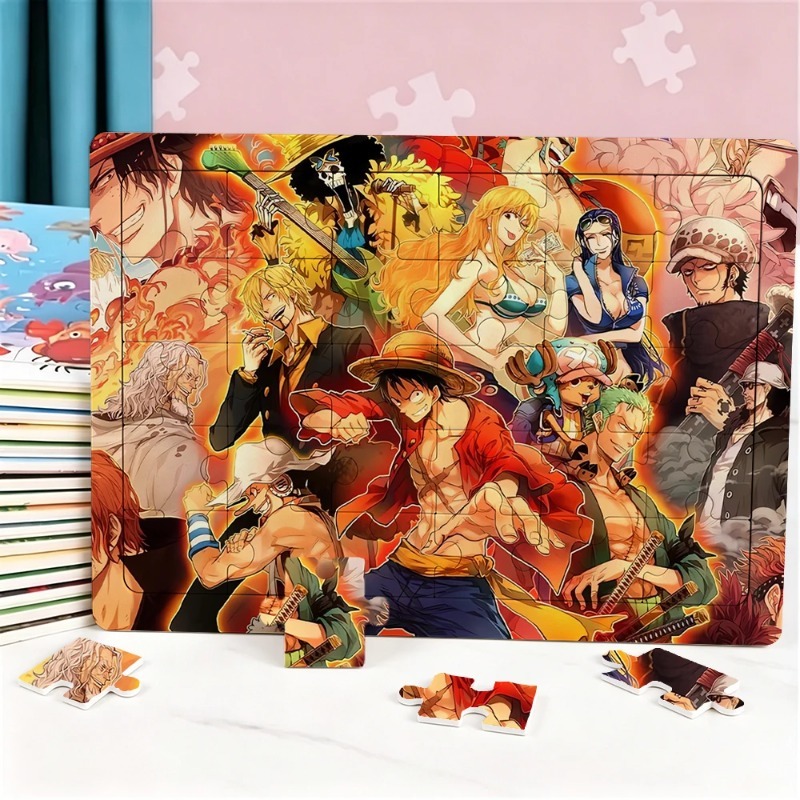 30pcs One Piece Puzzle Cartoon - огляд і ціна Party Games At Home