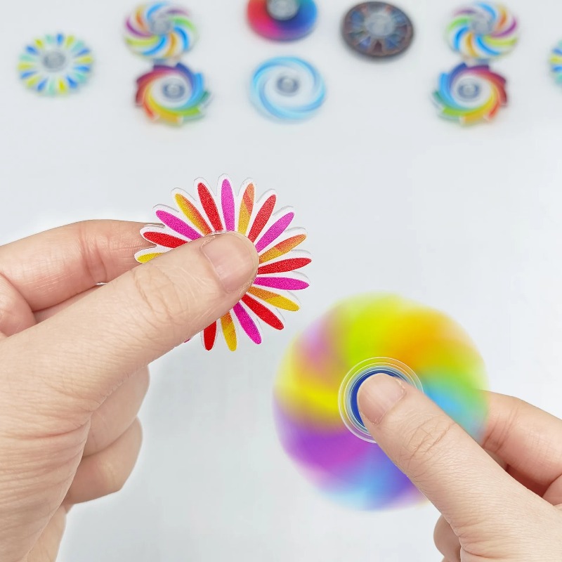 5-20Pcs Mini Ranbow Fidget Spi - огляд і ціна Party Games At Home