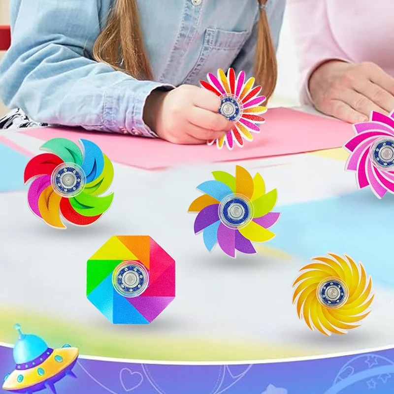 5-20Pcs Mini Ranbow Fidget Spi - огляд і ціна Party Games At Home
