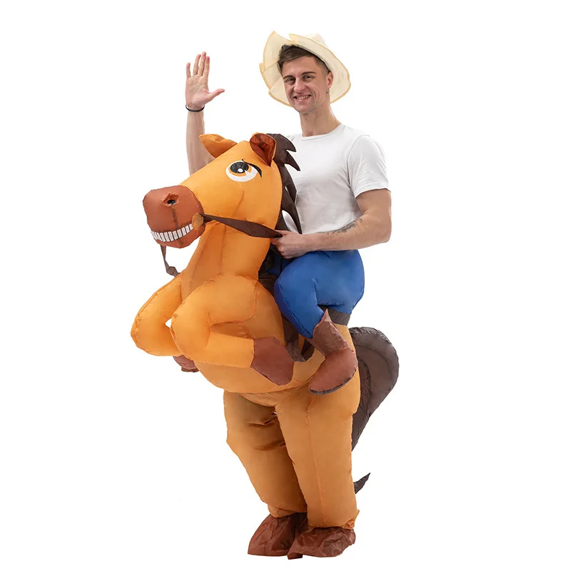 Fun Inflatable Cowboy Costume  - огляд і ціна Party Games In Spanish