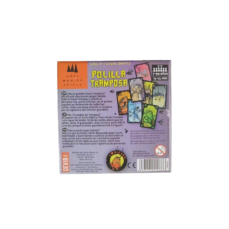 Spanish Mogel Motte Polilla Tr - огляд і ціна Party Games In Spanish