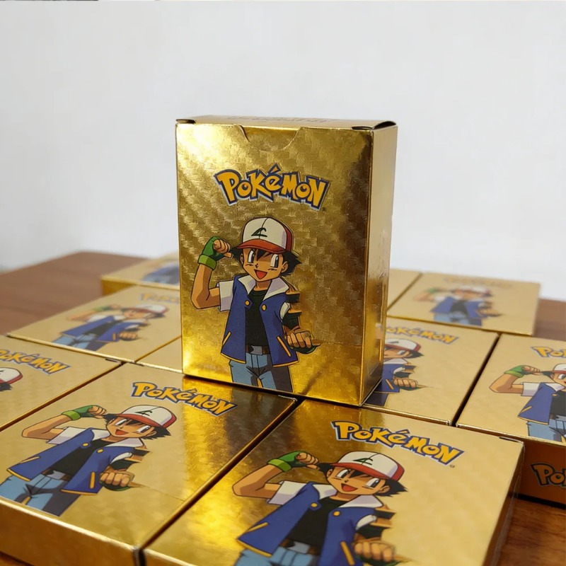 55PCS Pokemon Cards Vmax GX Go - огляд і ціна Party Games In Spanish