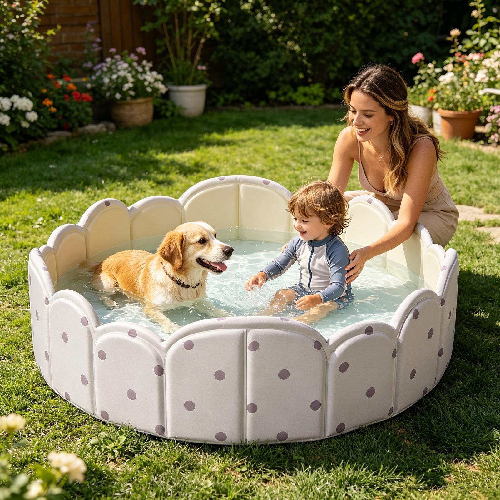 Foldable Pet Pool Non Inflatab - огляд і ціна Kubb Game Yard